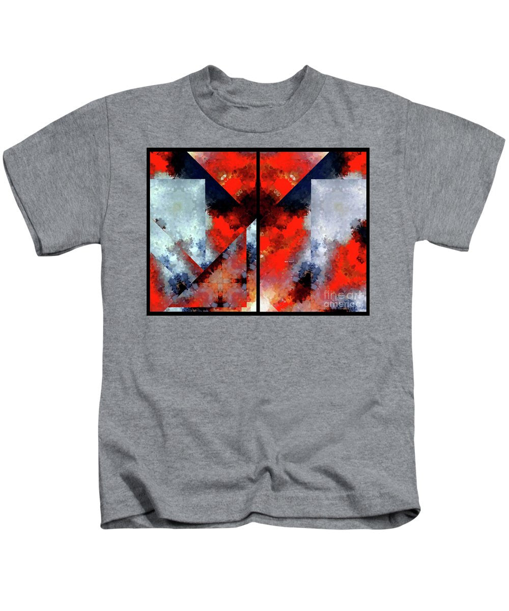 Kids T-Shirt - Abstract 475 476 Diptych