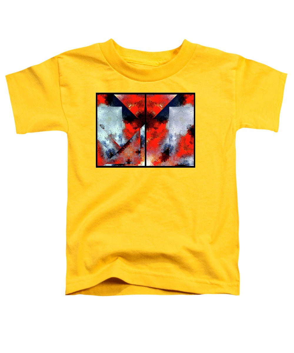 Toddler T-Shirt - Abstract 475 476 Diptych