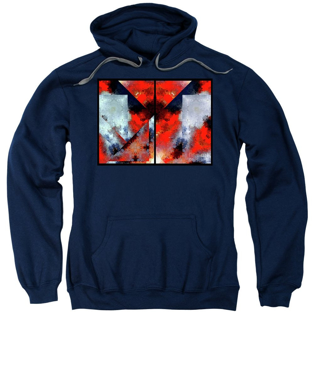 Sweatshirt - Abstract 475 476 Diptych