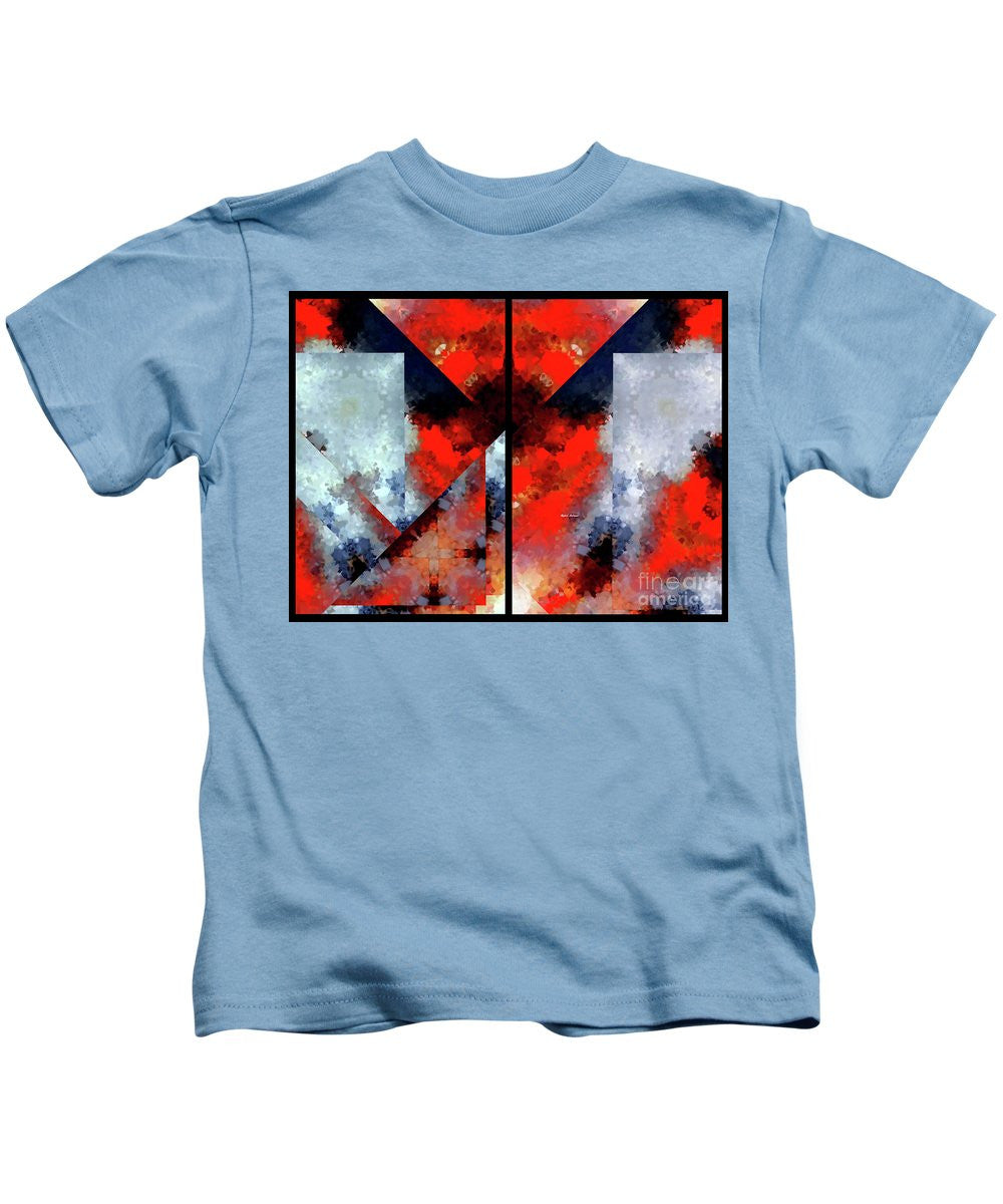 Kids T-Shirt - Abstract 475 476 Diptych