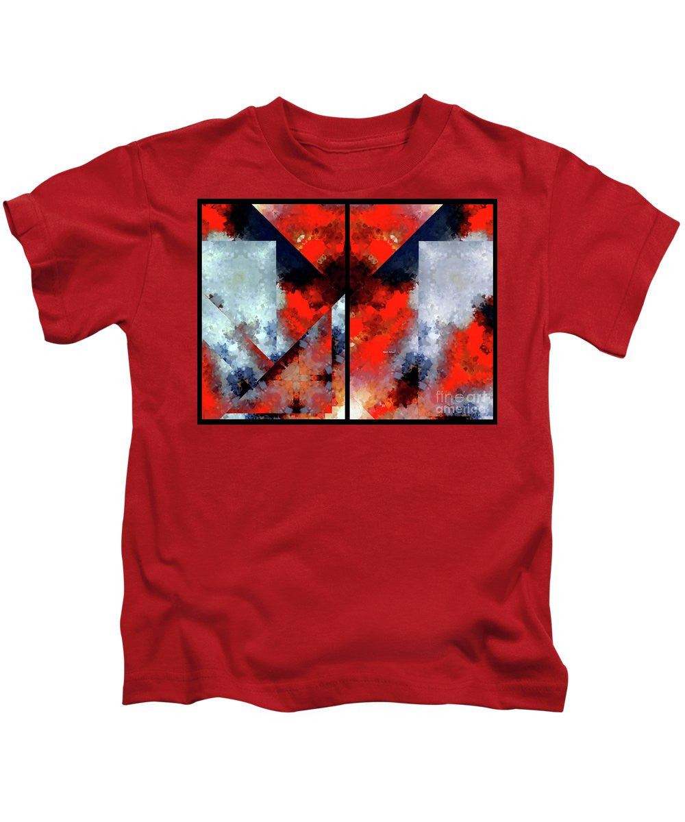 Kids T-Shirt - Abstract 475 476 Diptych