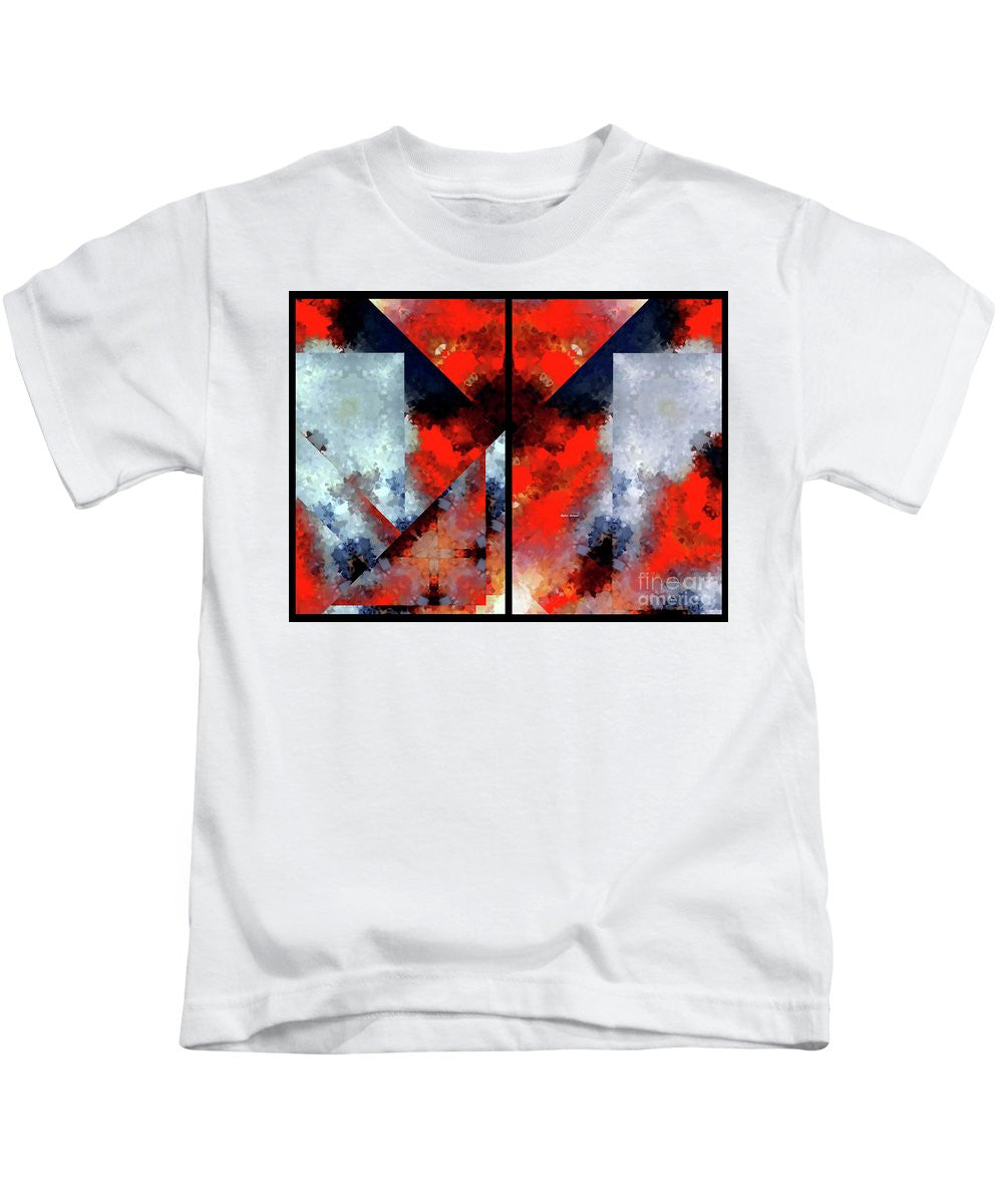 Kids T-Shirt - Abstract 475 476 Diptych