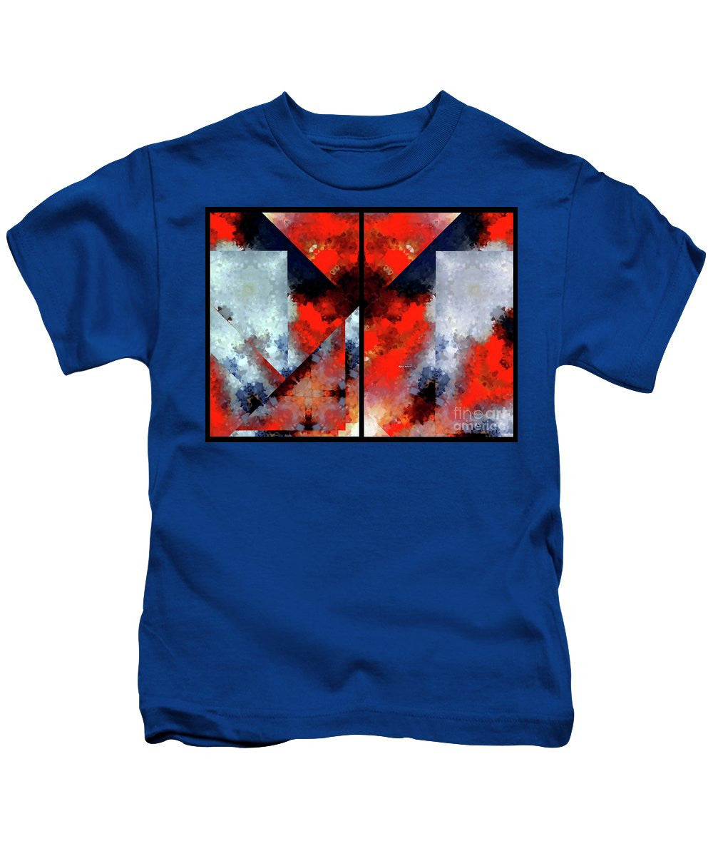 Kids T-Shirt - Abstract 475 476 Diptych