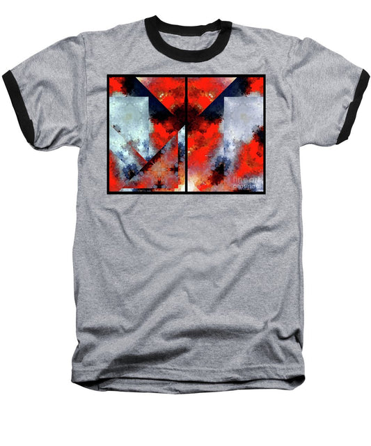 Baseball T-Shirt - Abstract 475 476 Diptych