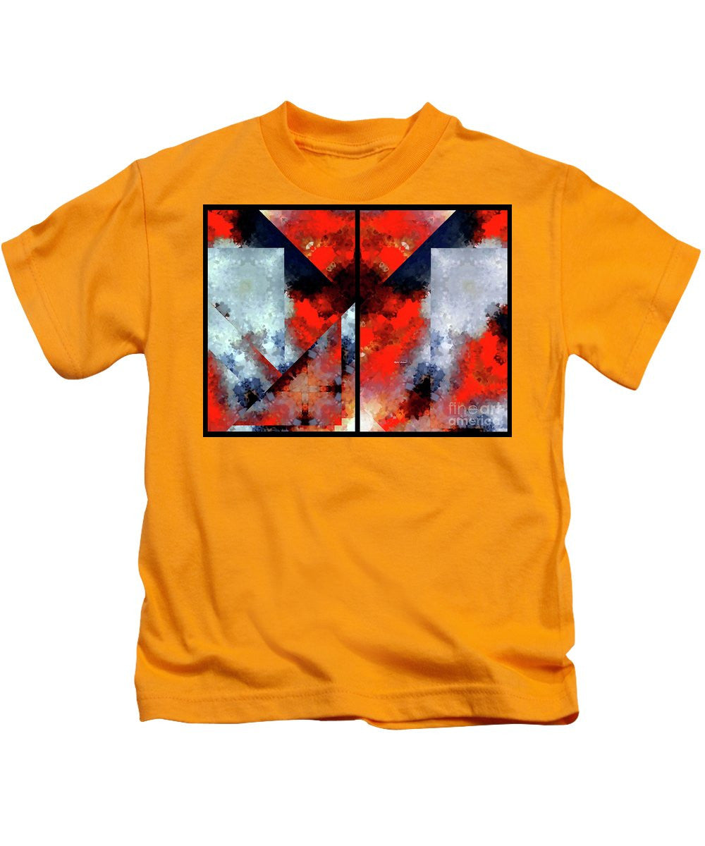 Kids T-Shirt - Abstract 475 476 Diptych