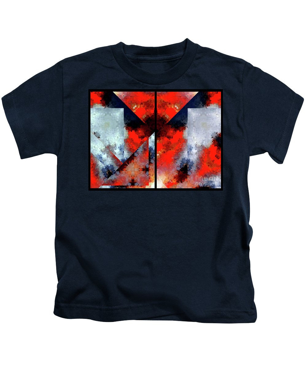 Kids T-Shirt - Abstract 475 476 Diptych