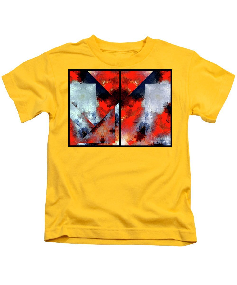 Kids T-Shirt - Abstract 475 476 Diptych