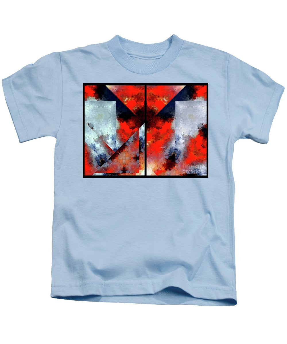 Kids T-Shirt - Abstract 475 476 Diptych