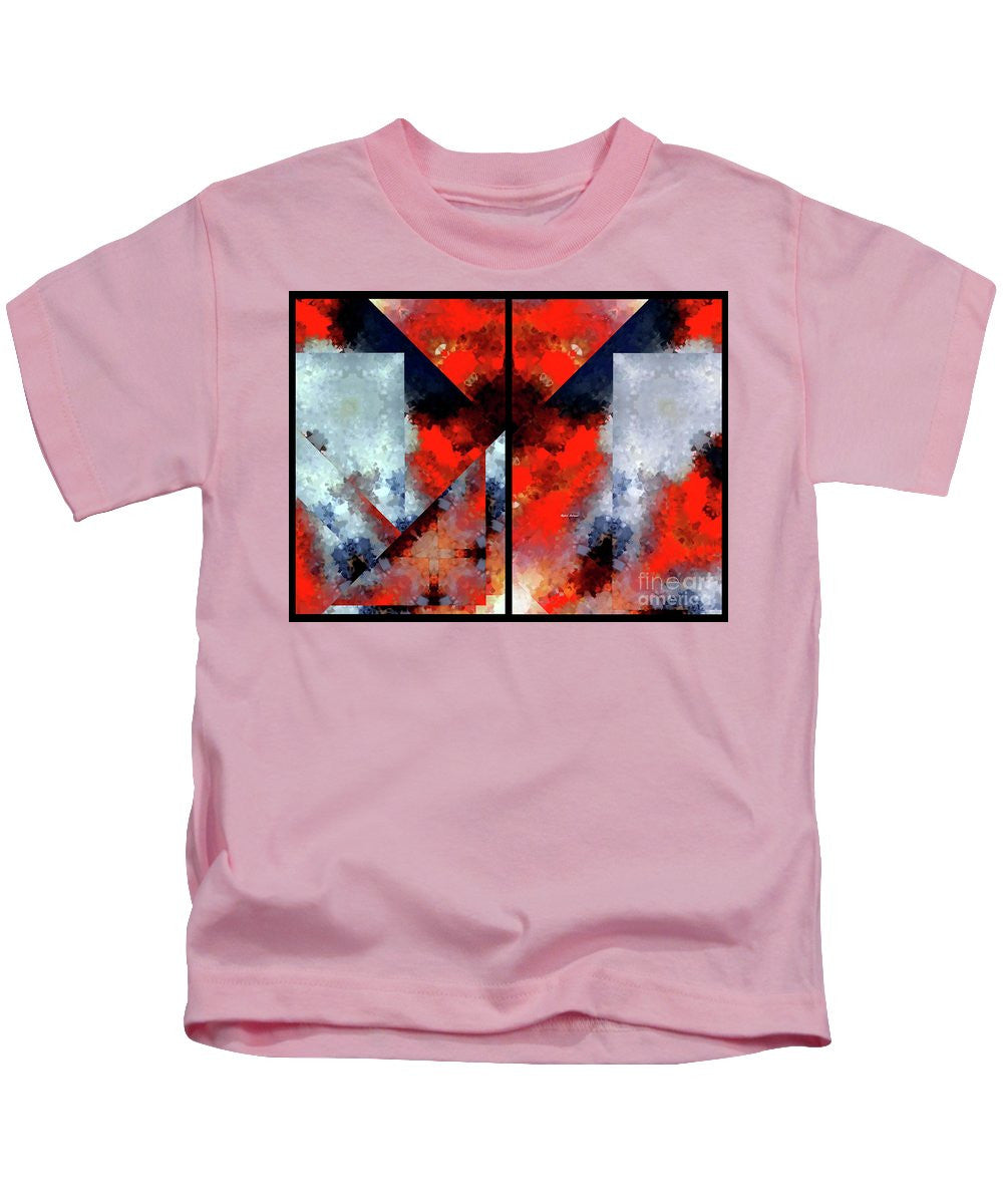 Kids T-Shirt - Abstract 475 476 Diptych