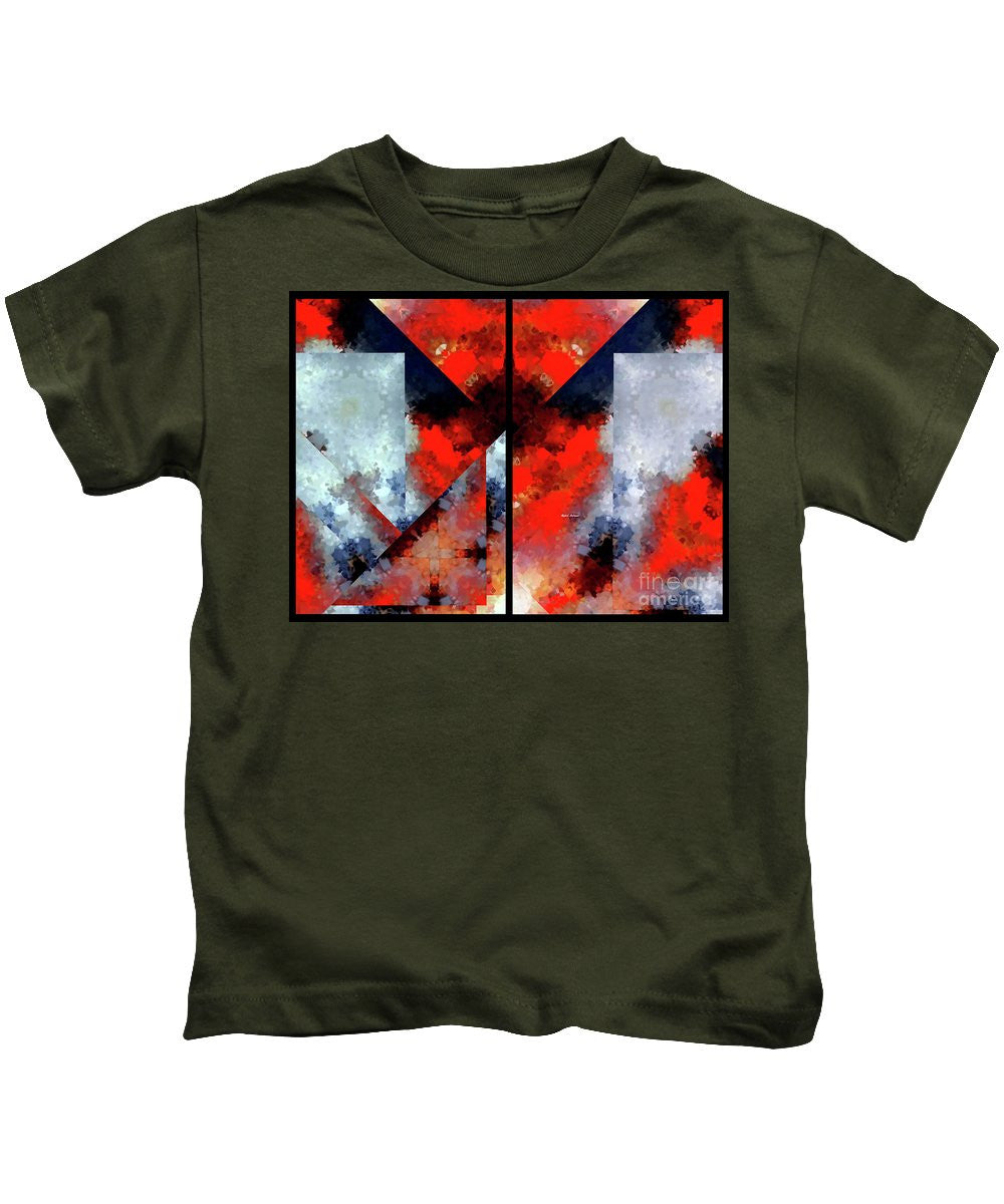 Kids T-Shirt - Abstract 475 476 Diptych