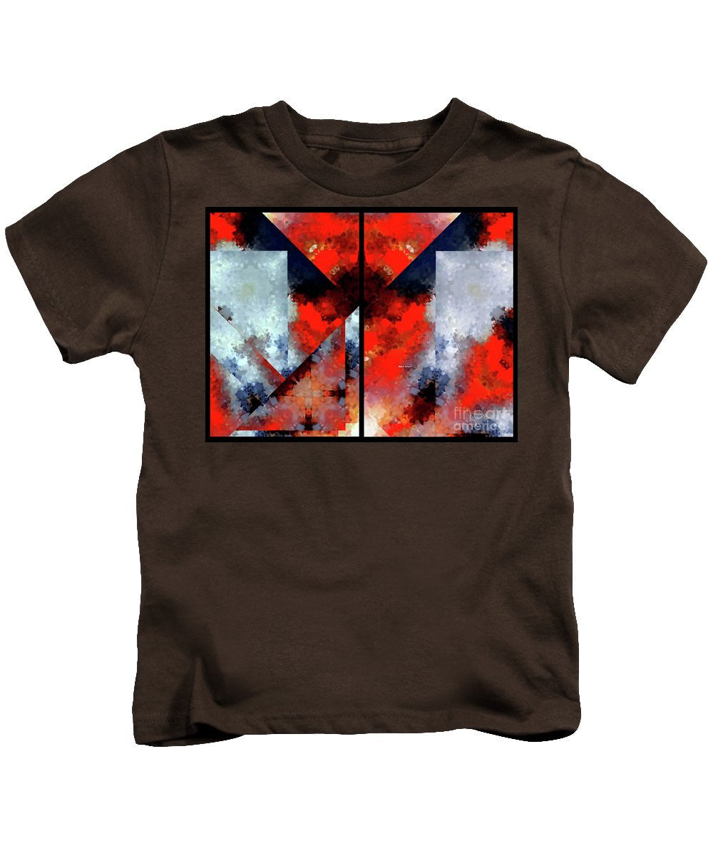 Kids T-Shirt - Abstract 475 476 Diptych