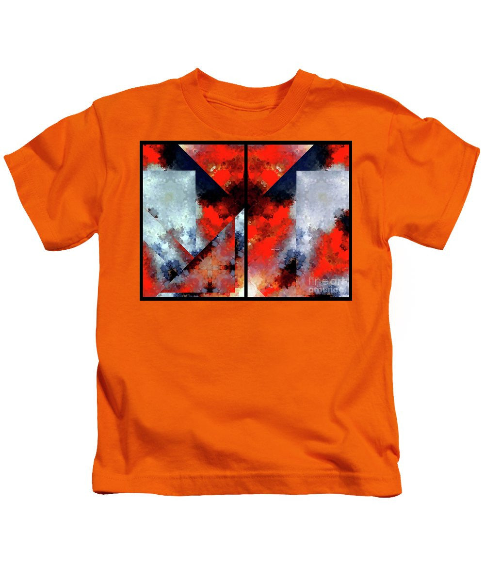 Kids T-Shirt - Abstract 475 476 Diptych