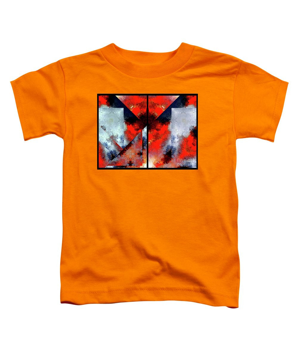 Toddler T-Shirt - Abstract 475 476 Diptych