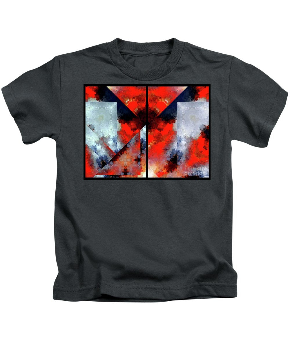 Kids T-Shirt - Abstract 475 476 Diptych