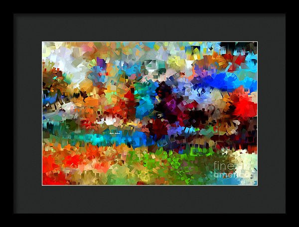 Framed Print - Abstract 477