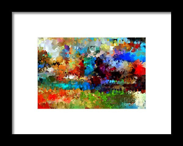 Framed Print - Abstract 477