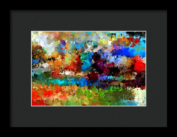 Framed Print - Abstract 477