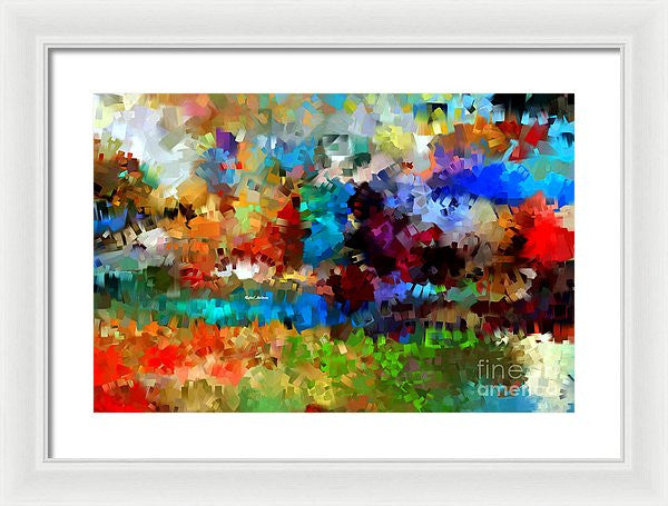 Framed Print - Abstract 477