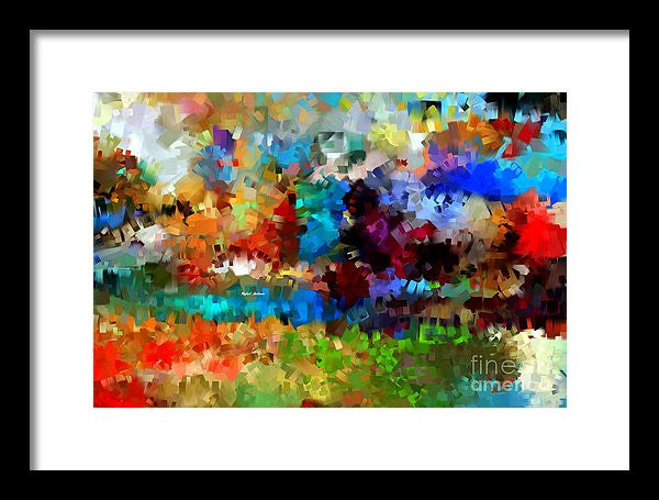 Framed Print - Abstract 477