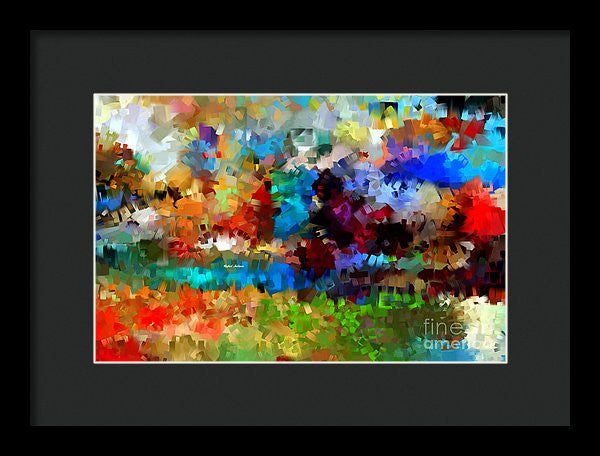 Framed Print - Abstract 477