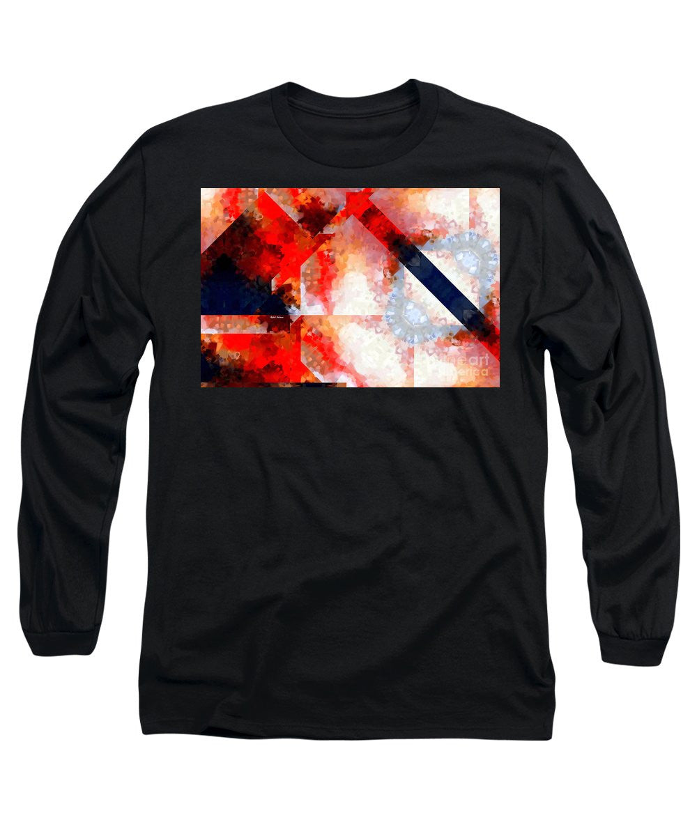 Long Sleeve T-Shirt - Abstract 566