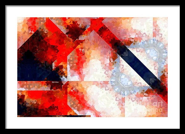 Framed Print - Abstract 566