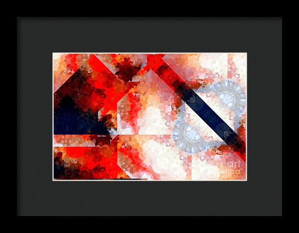 Framed Print - Abstract 566