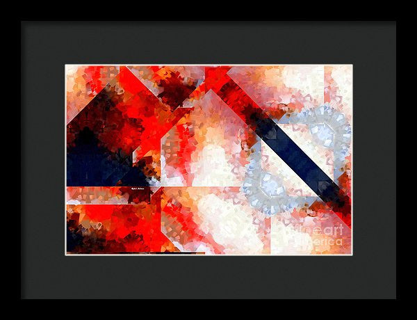 Framed Print - Abstract 566