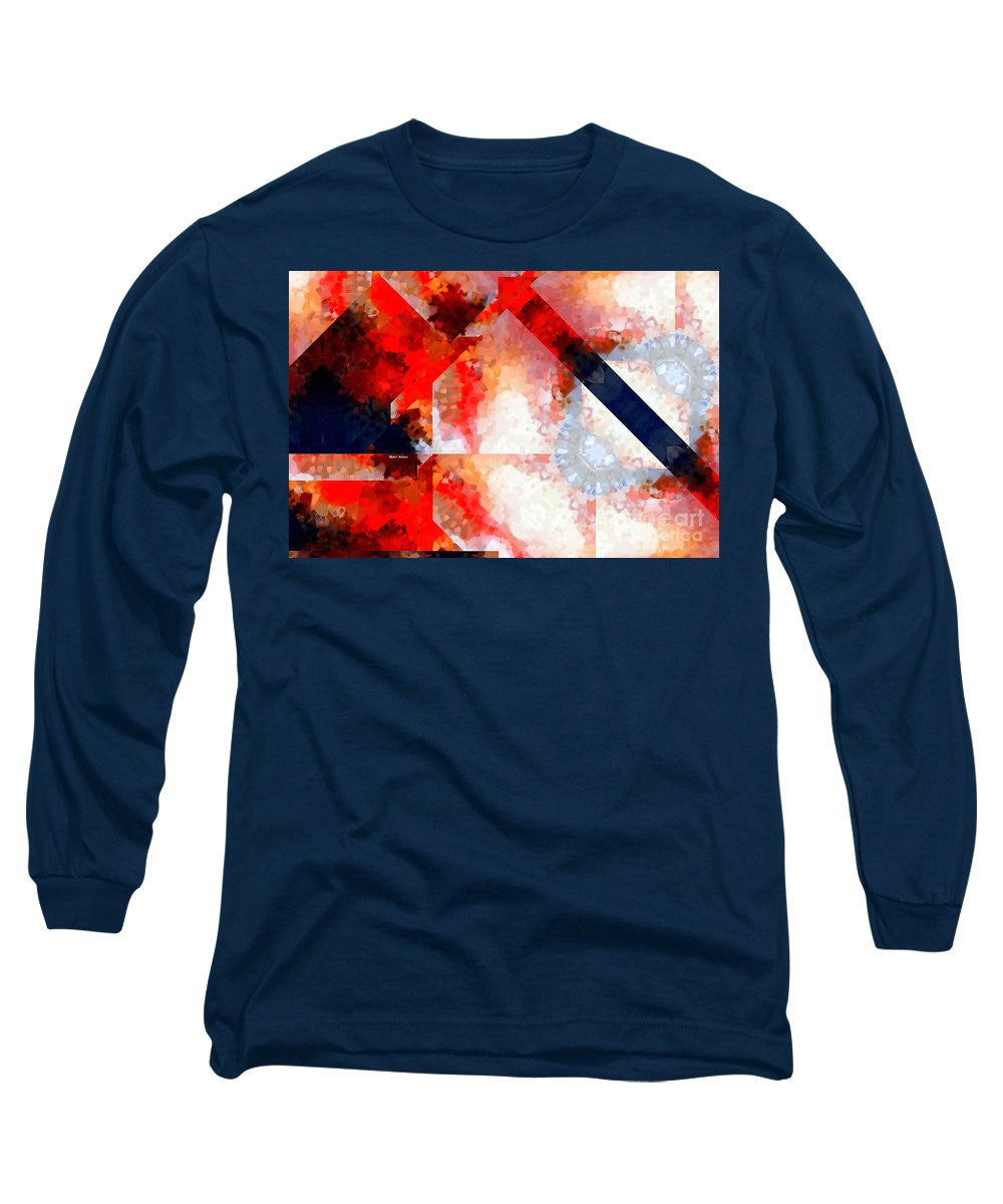 Long Sleeve T-Shirt - Abstract 566