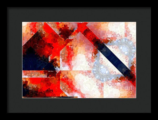 Framed Print - Abstract 566