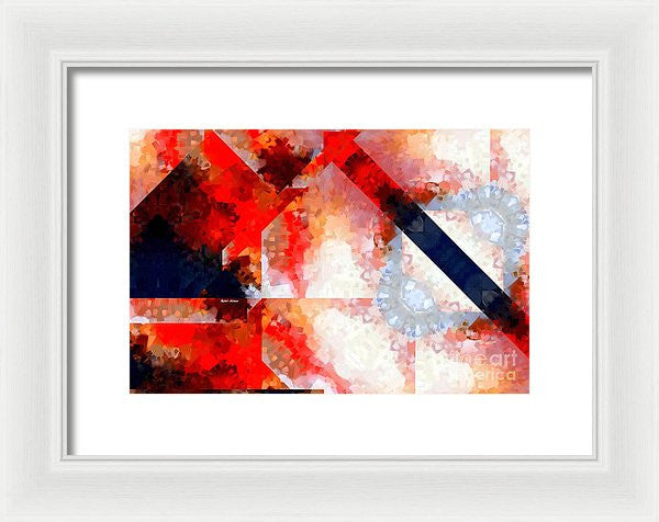 Framed Print - Abstract 566