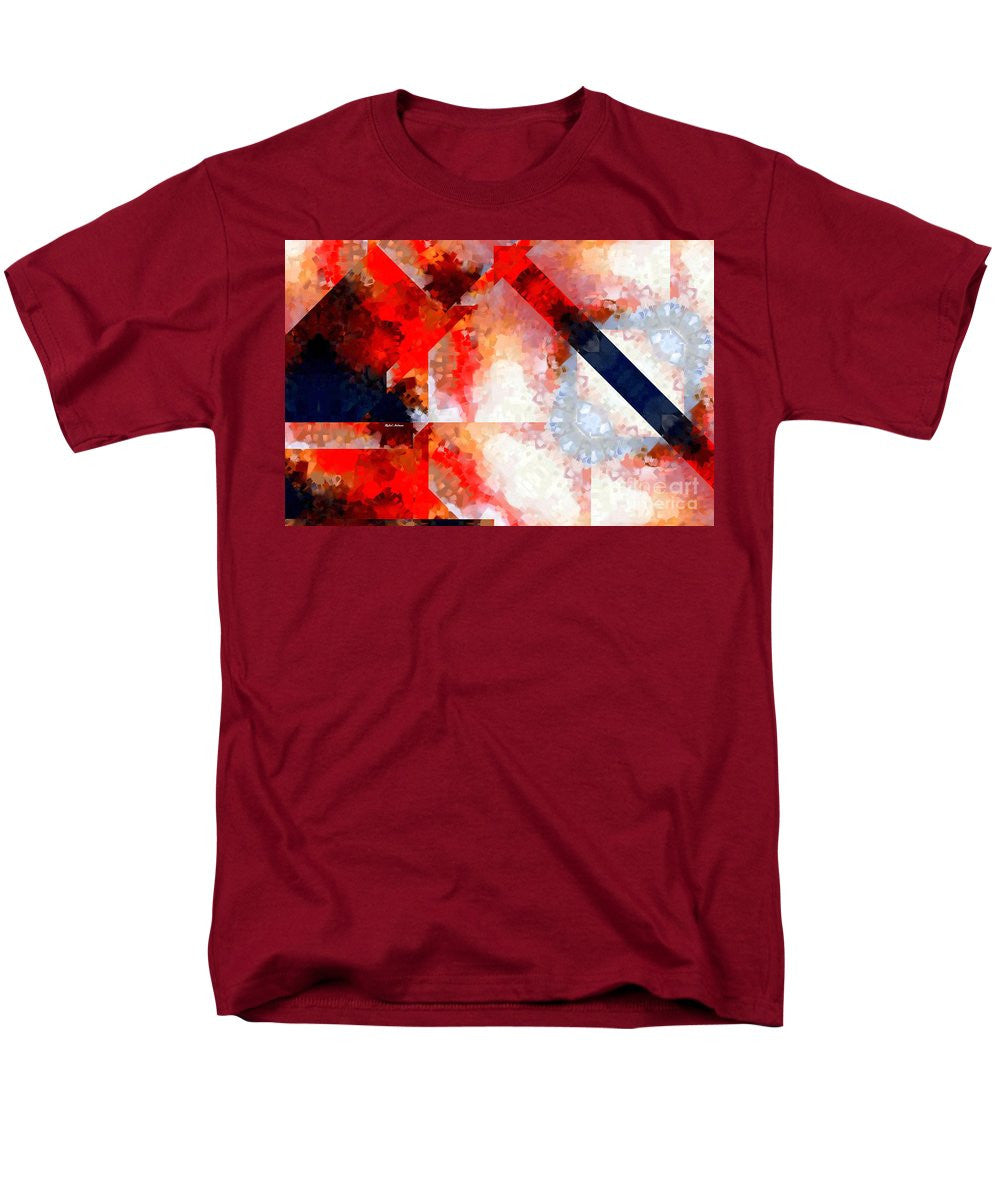 Men's T-Shirt  (Regular Fit) - Abstract 566