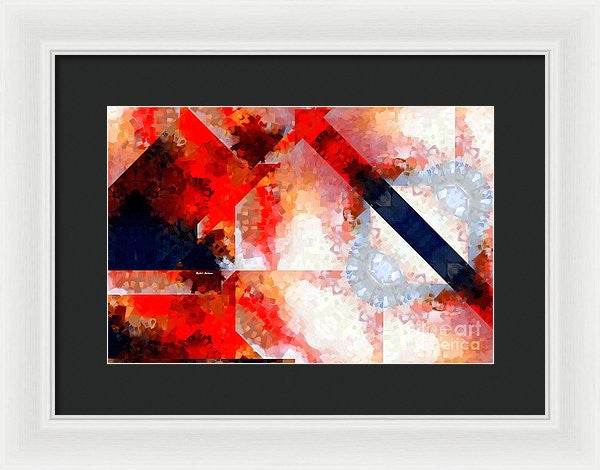 Framed Print - Abstract 566