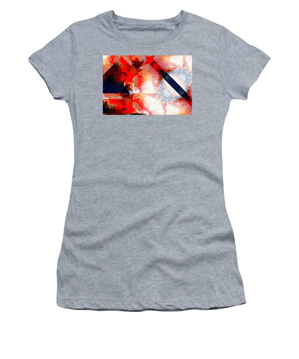 Women's T-Shirt (Junior Cut) - Abstract 566