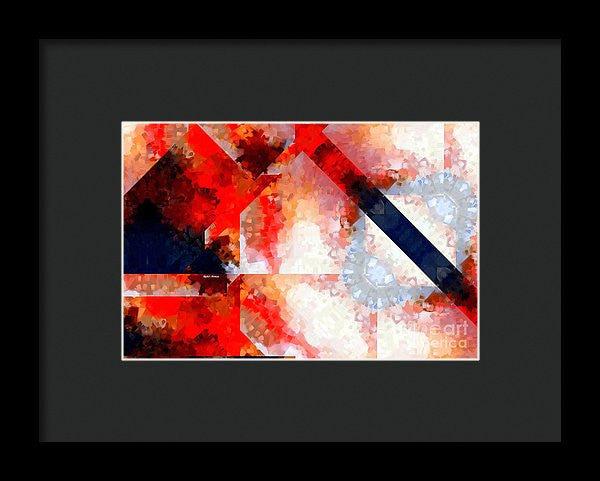 Framed Print - Abstract 566