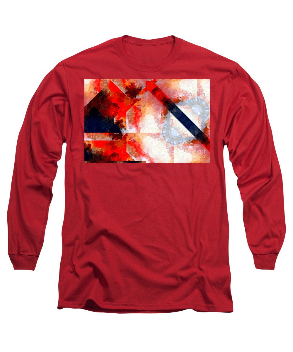 Long Sleeve T-Shirt - Abstract 566