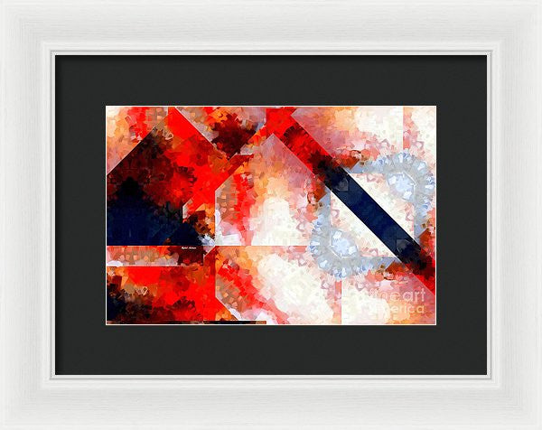 Framed Print - Abstract 566