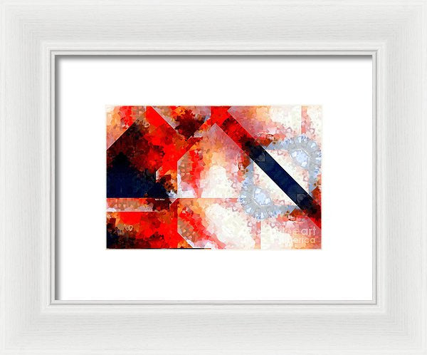 Framed Print - Abstract 566