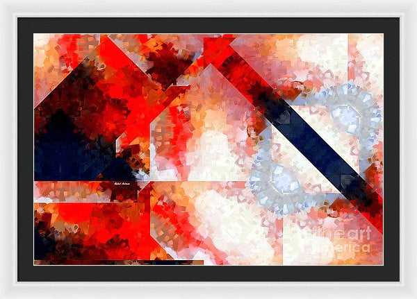 Framed Print - Abstract 566