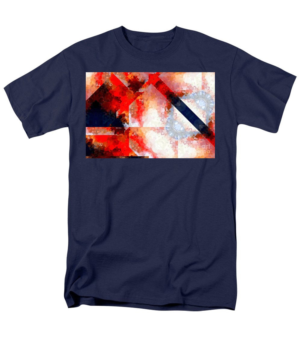 Men's T-Shirt  (Regular Fit) - Abstract 566