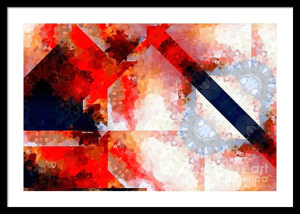 Framed Print - Abstract 566