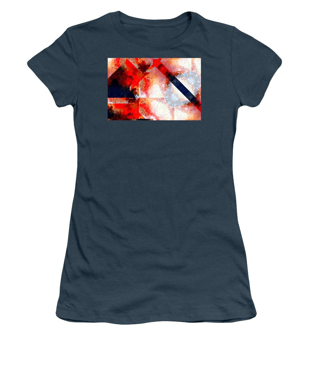 Women's T-Shirt (Junior Cut) - Abstract 566