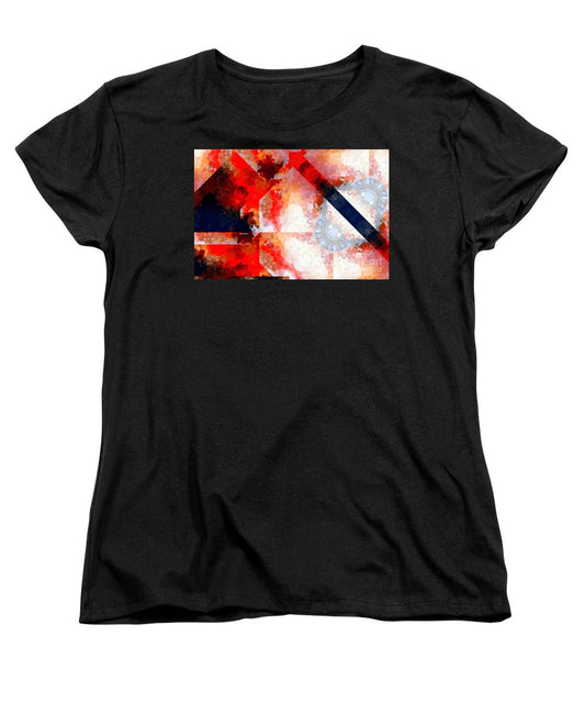 T-shirt femme (coupe standard) - Abstrait 566