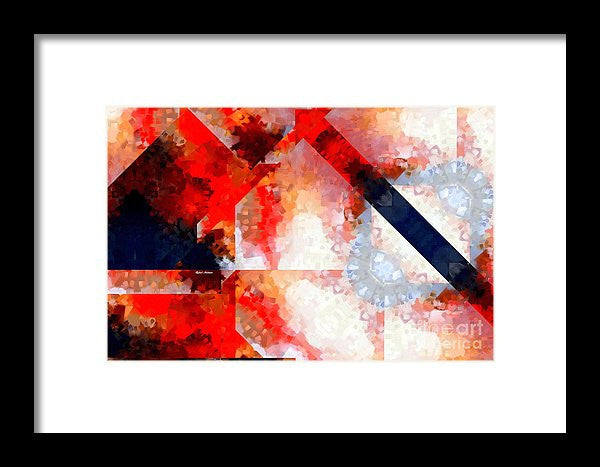 Framed Print - Abstract 566