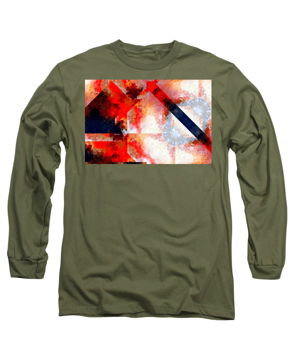 Long Sleeve T-Shirt - Abstract 566