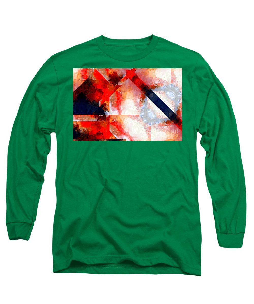 Long Sleeve T-Shirt - Abstract 566