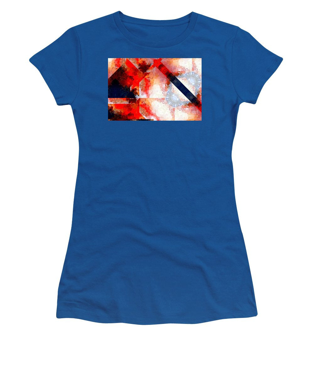 Women's T-Shirt (Junior Cut) - Abstract 566