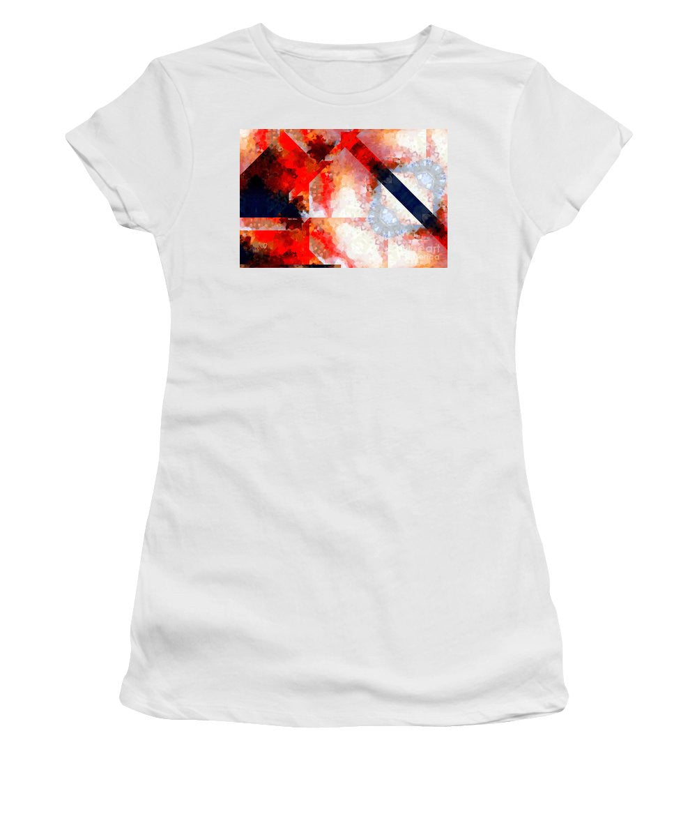 Women's T-Shirt (Junior Cut) - Abstract 566