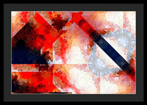 Framed Print - Abstract 566