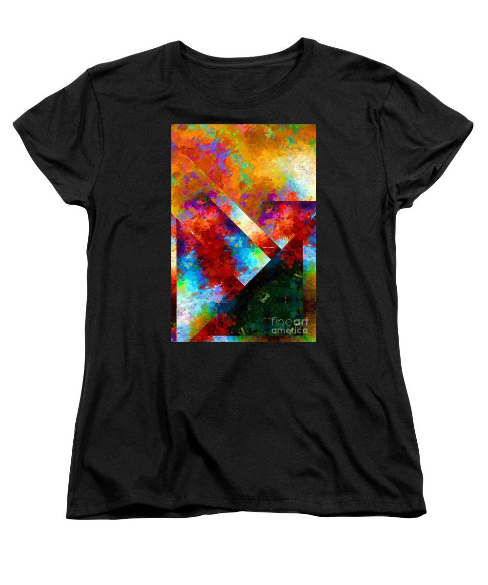 T-shirt femme (coupe standard) - Abstrait 568